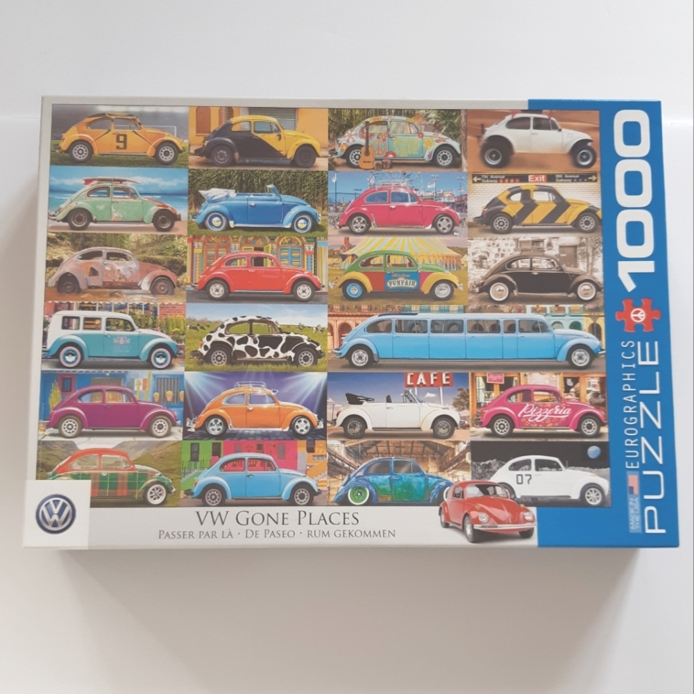VW Gone Places 1000-piece puzzle by Eurographics